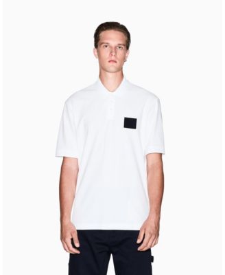 A|X Armani Exchange - Men's  X Box Mercerized Cotton Pique Polo Shirt
