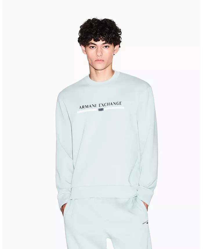 Men's Center Graphic Crewneck Sweatshirt
