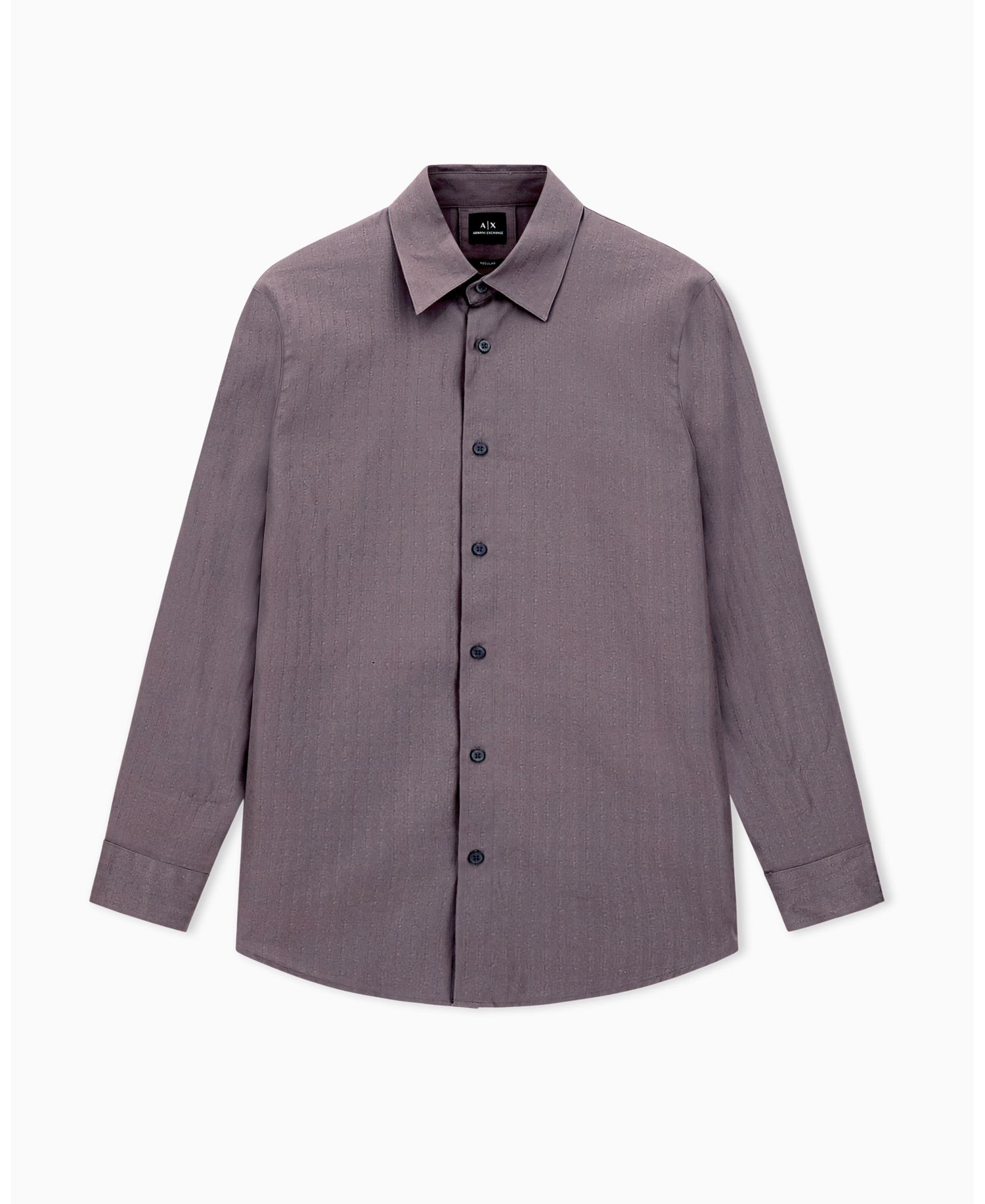 Men's Cotton Jacquard Wording Graphic Shirt