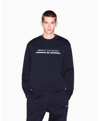 A|X Armani Exchange - Men's Center Graphic Crewneck Sweatshirt