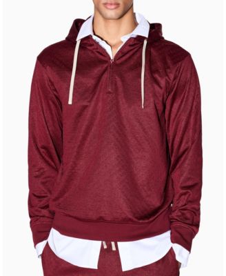 Men's Jacquard Allover Logo Hoodie