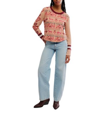 Free People - Women's Blissful Layering Long-Sleeve Pull-On Top