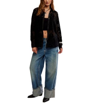 Women's Faith Collared Long-Sleeve Top