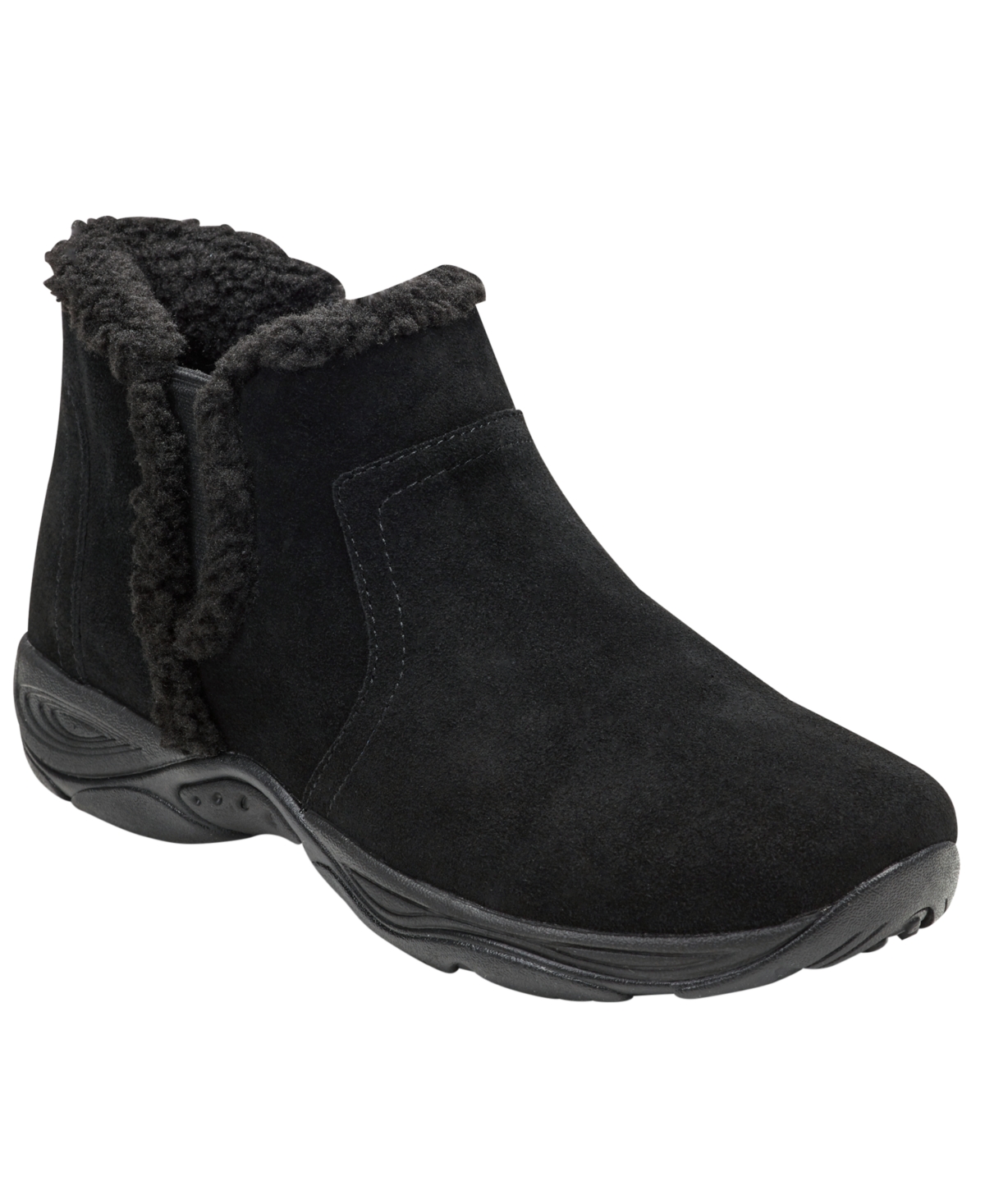 Easy Spirit Women's Eastin Soeasy Walking Booties In Black