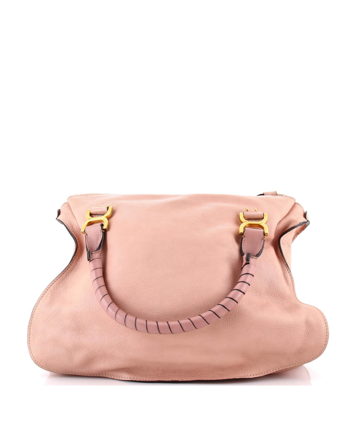 Pre-Owned Chloe Large Marcie Shoulder Bag Leather