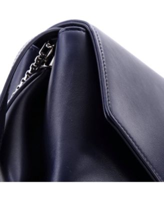 Gancini Flap Crossbody Bag Leather