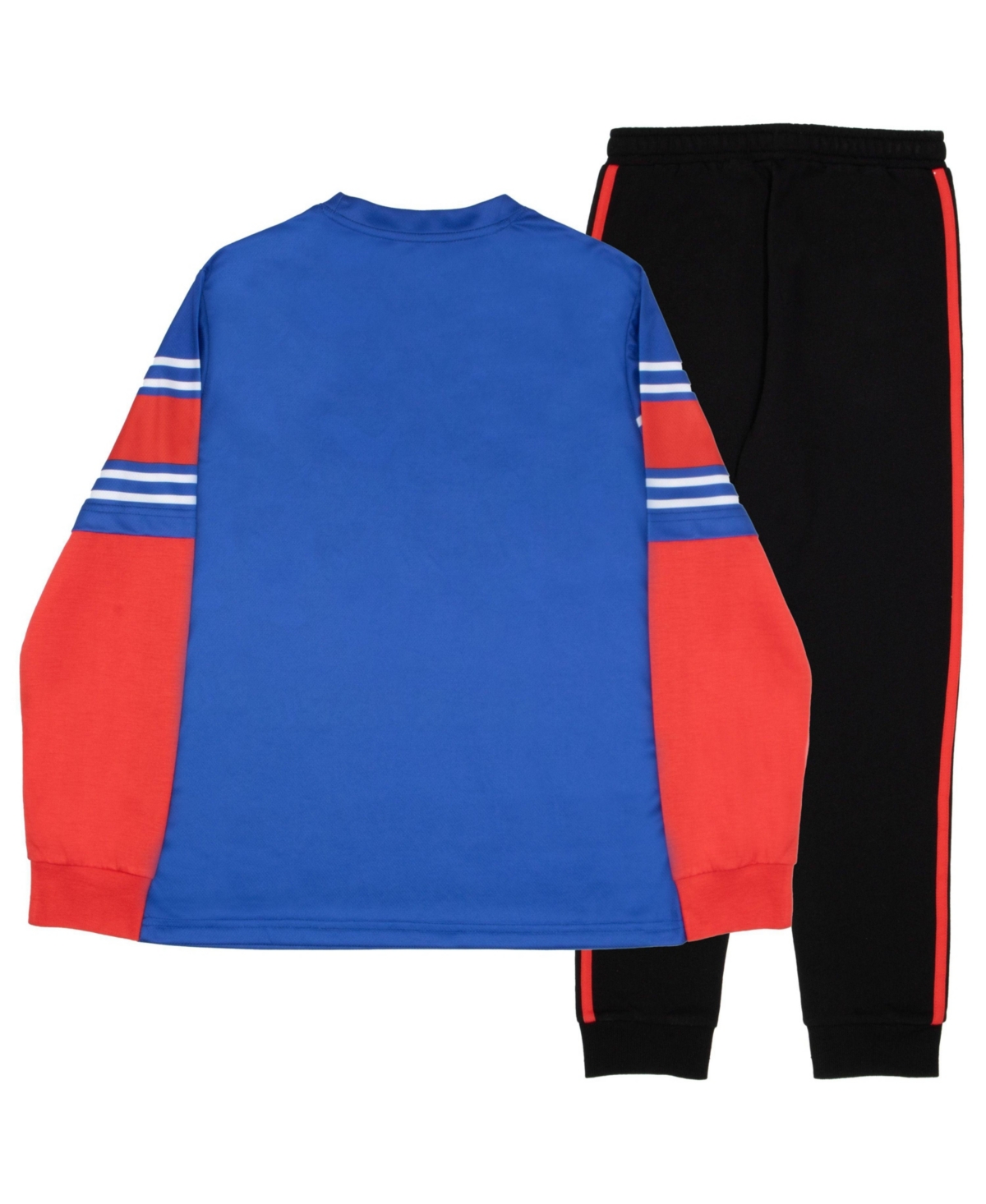 Mario Boys Super Luigi and Bowser 2 Piece Long Sleeve T-Shirt and Jogger Pants Set
