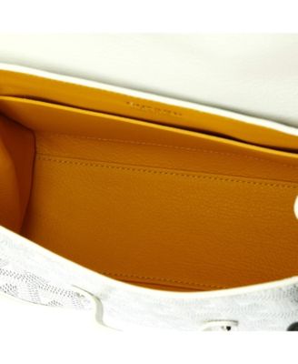 Mini Saigon Top Handle Bag Coated Canvas with Leather