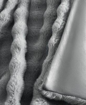 Bubble Faux Fur 2-Pc. Comforter Set, Twin/Twin XL