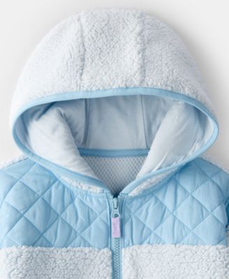 Girls' Toddler 2T-5T Hooded Zip-Up Jacket