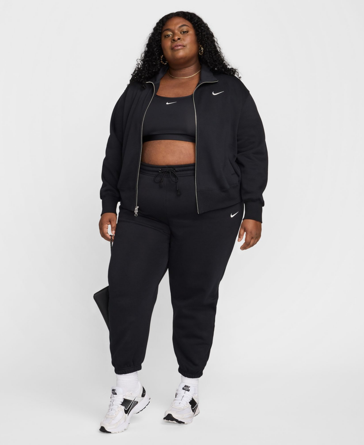 Nike Sportswear Plus Size Phoenix Fleece High-waist Oversized Sweatpants