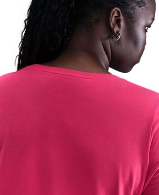 Plus Size Sportswear Club Long-Sleeve T-Shirt 