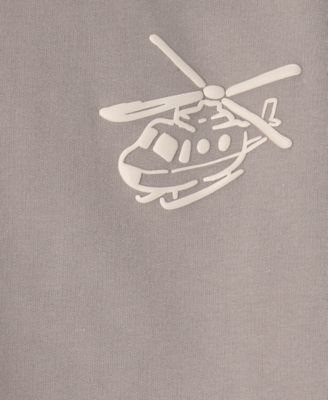 Boys' Toddler 2T-5T Helicopter French Terry Long-Sleeve Sweatshirt and Pants, 2-Piece Set