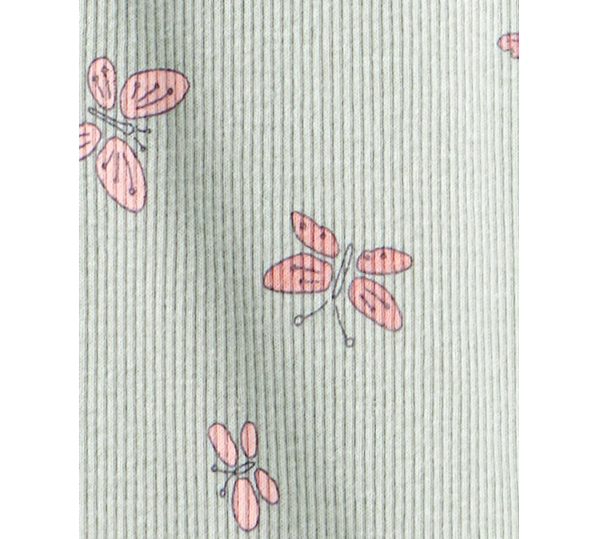 Carter's Girls Toddler 2T-5T 2-Piece Butterfly Long-Sleeve Sweater and Pants Set