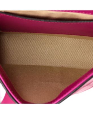 Pre-Owned Chloe Mini C Double Carry Bag Embossed Leather Macy's