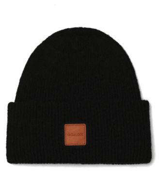 COACH - Men's Leather Patch Bean Hat