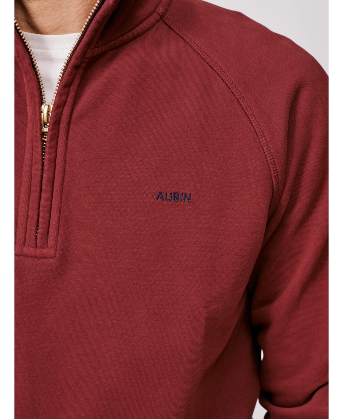 Aubin Men's Provost Zip Neck Sweatshirt