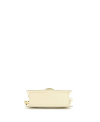 Le Bambino Top Handle Flap Bag Leather