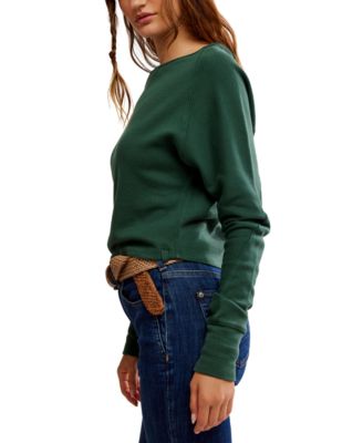 Women's Jess Asymmetric Long Sleeve Top