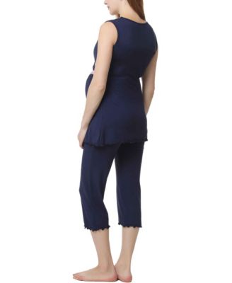 Maternity kimi + kai Nursing 2-Piece Pajama Set