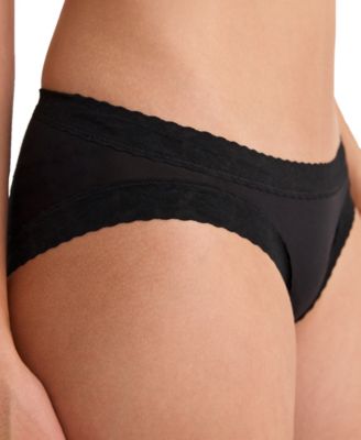 Soft Stretch Lace Mid Rise Bikini Bottoms 4519