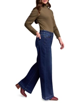 Women's Audrey Boundless Stretch Denim Pull-On Flare Jeans
