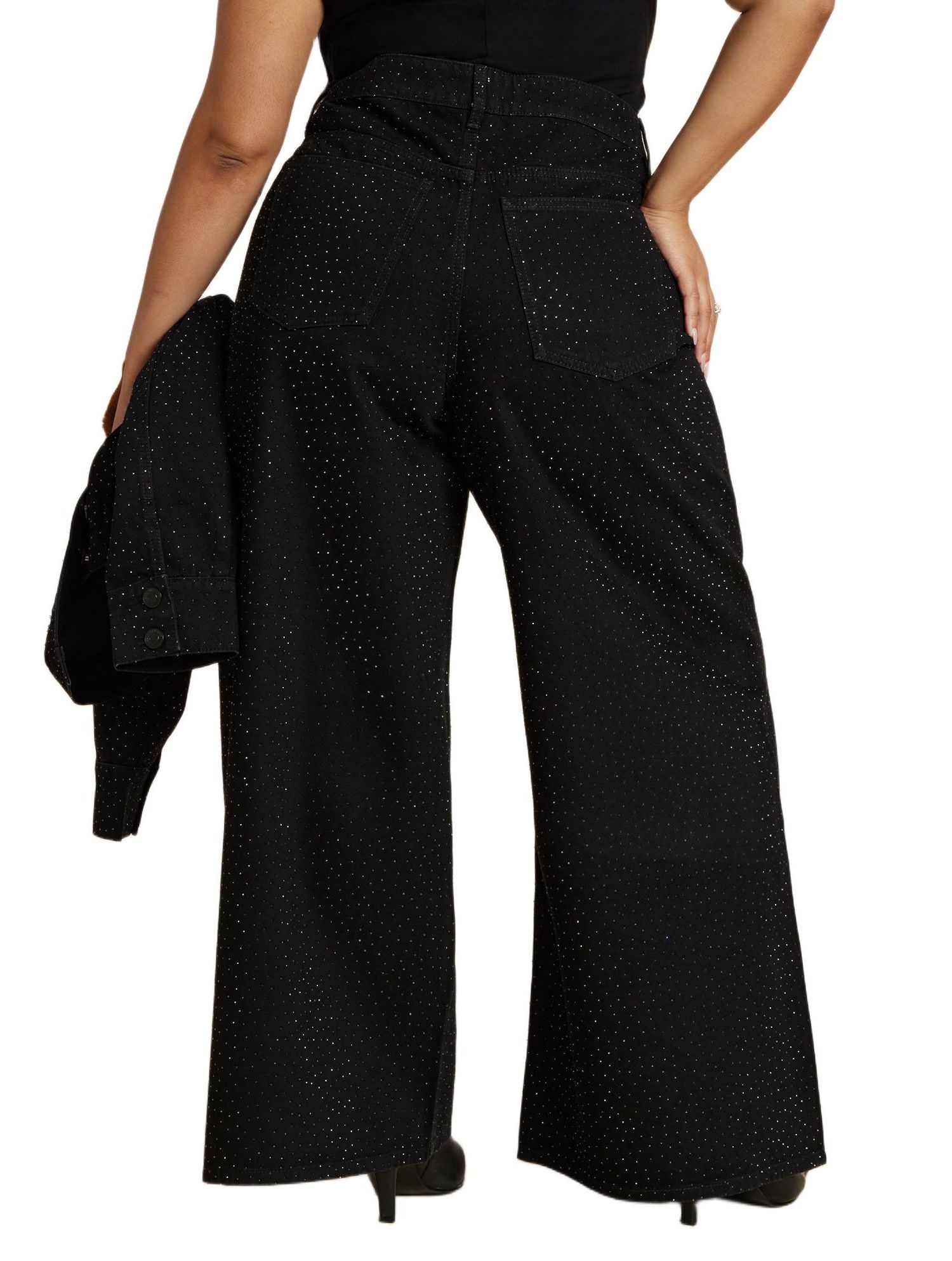 Women's Embellished Rhinestone Jeans