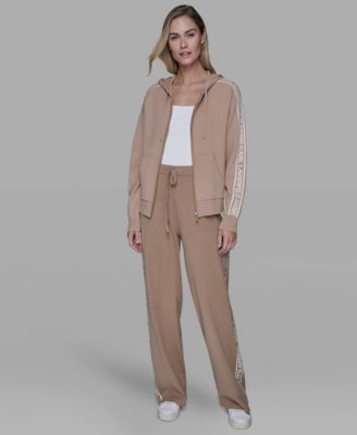 Women's Logo Detail Long-Sleeve Jacket Logo Detail Pants