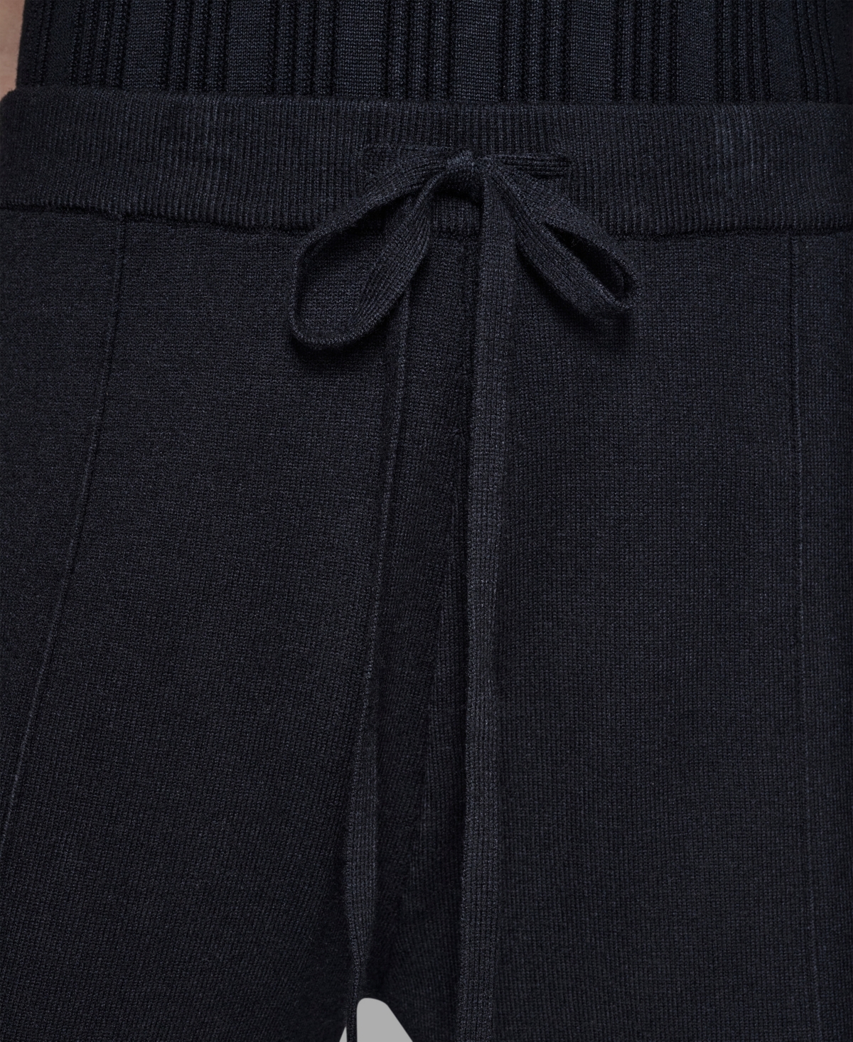 Karl Lagerfeld Women's Logo Detail Pants In Black