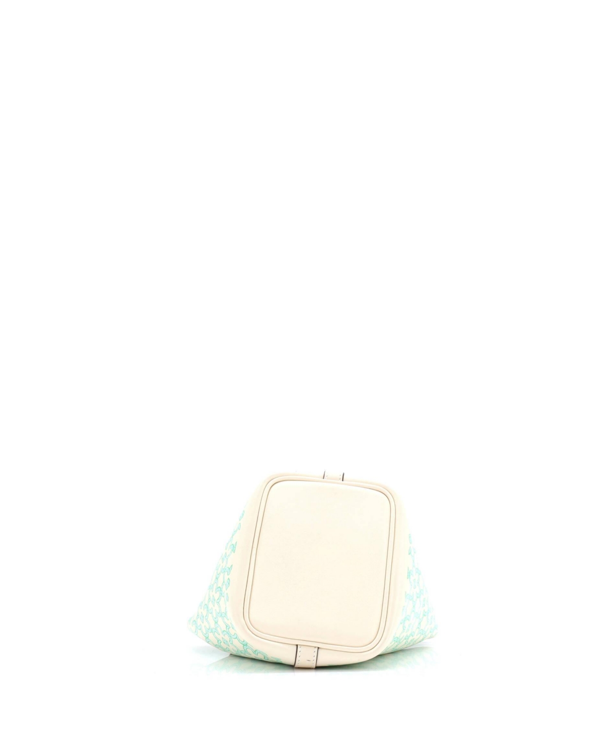 Pre-Owned Hermes Micro Picotin Lock Bag Lucky Daisy Printed Swift
