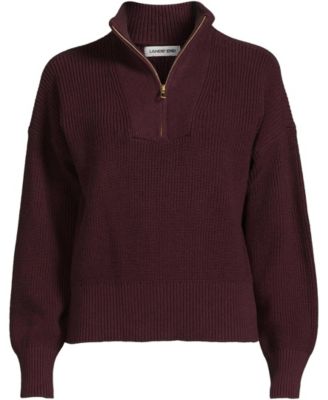 Women's Drifter Shaker Wedge Quarter Zip Sweater