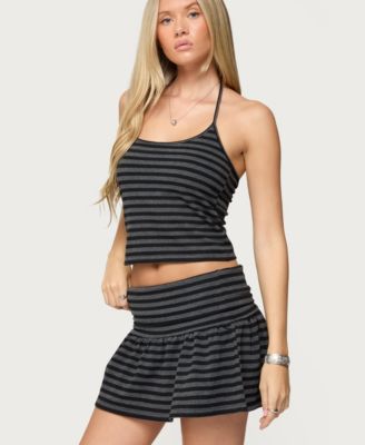 Women's Moria Striped Halter Top