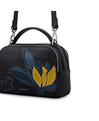 Nature Blooms Small Ziptop Crossbody Bag