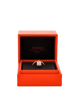 Pre-Owned HERMES Clou d'H Charm Ring
