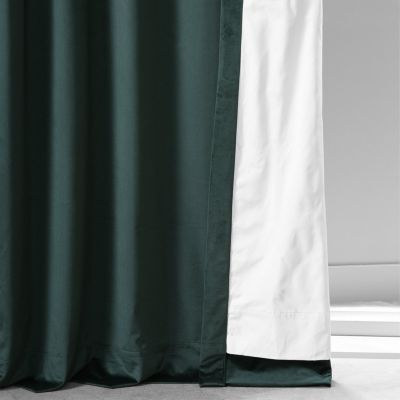 Signature Plush Velvet Hotel Blackout Curtain