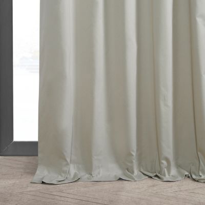 Solid Cotton Hotel Blackout Curtain