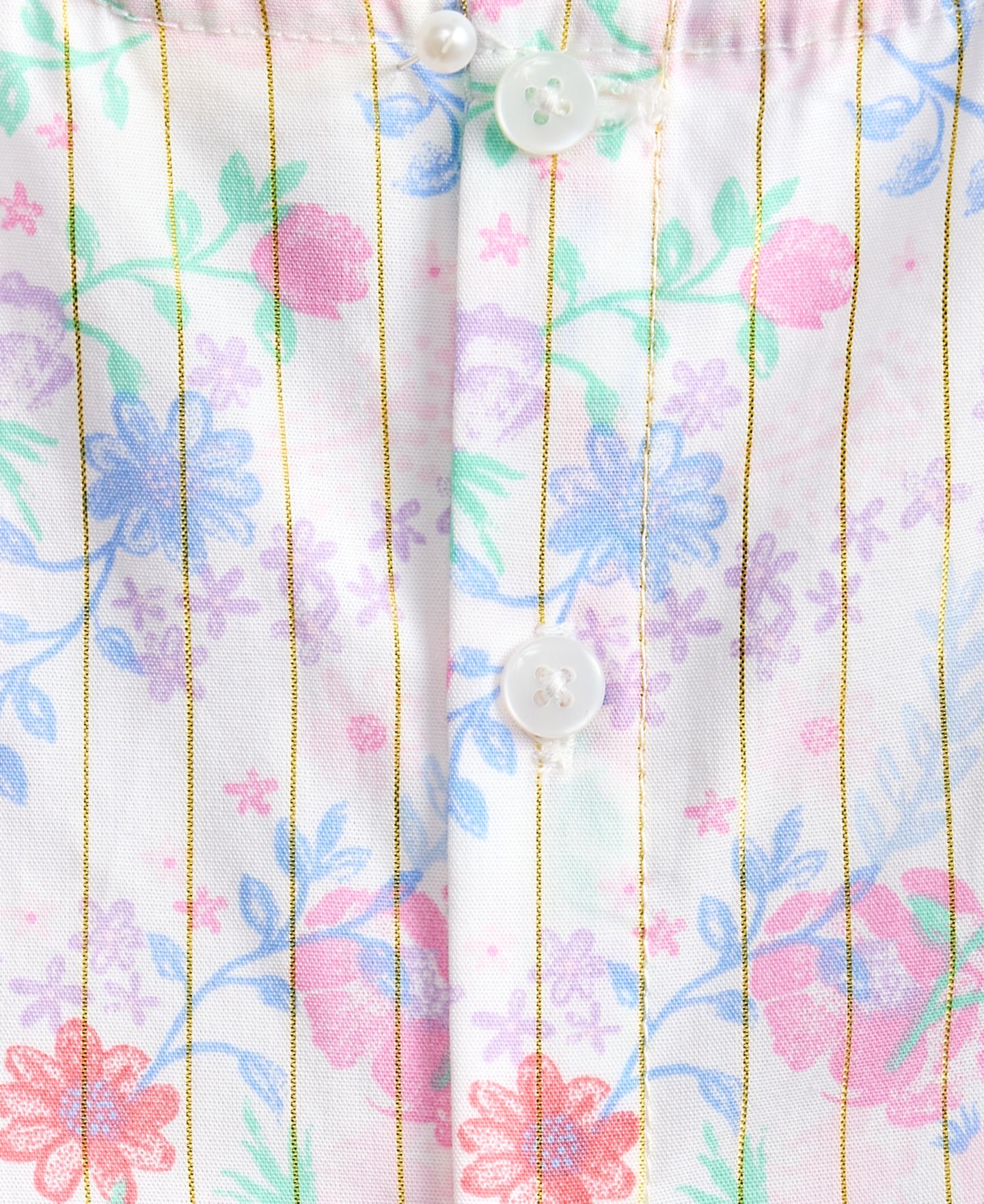 Детский солнцезащитный костюм First Impressions Country Floral, цвет: Белый — фото 3