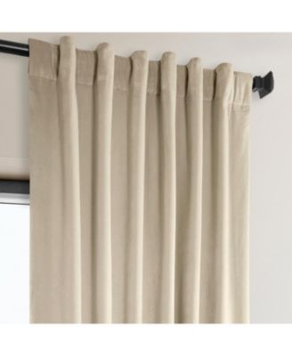 Signature Plush Velvet Hotel Blackout Curtain