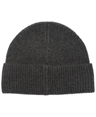 Men's Solid Flag Bear Beanie