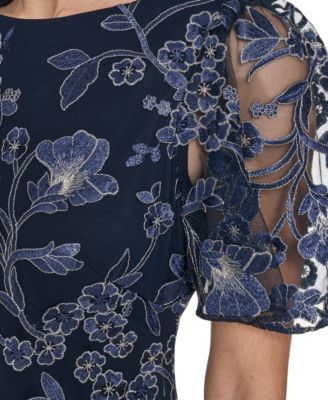 Petite Boat Neck Short Sheath Dress