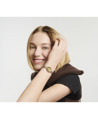 Women's Sammy Gold Tone Stainless Steel Mesh Bracelet Watch, 22.5mm