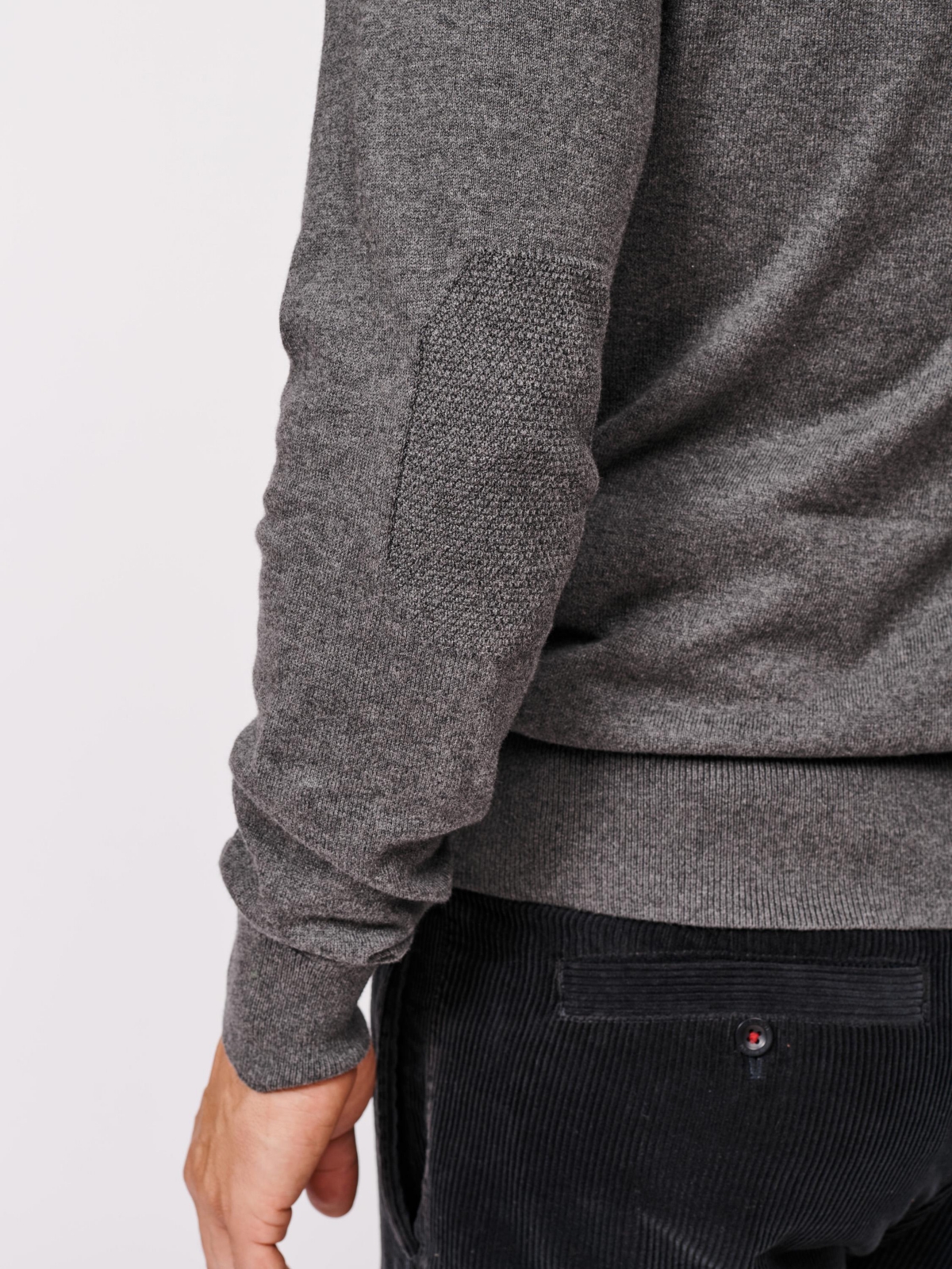 Aubin Men's Bonby Zip Neck Sweater