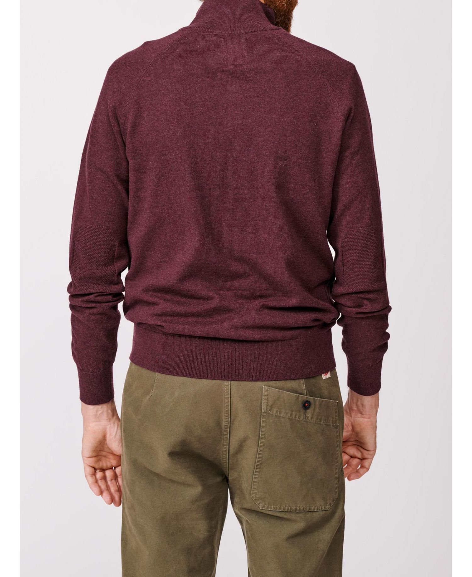 Men's Bonby Zip Neck Sweater