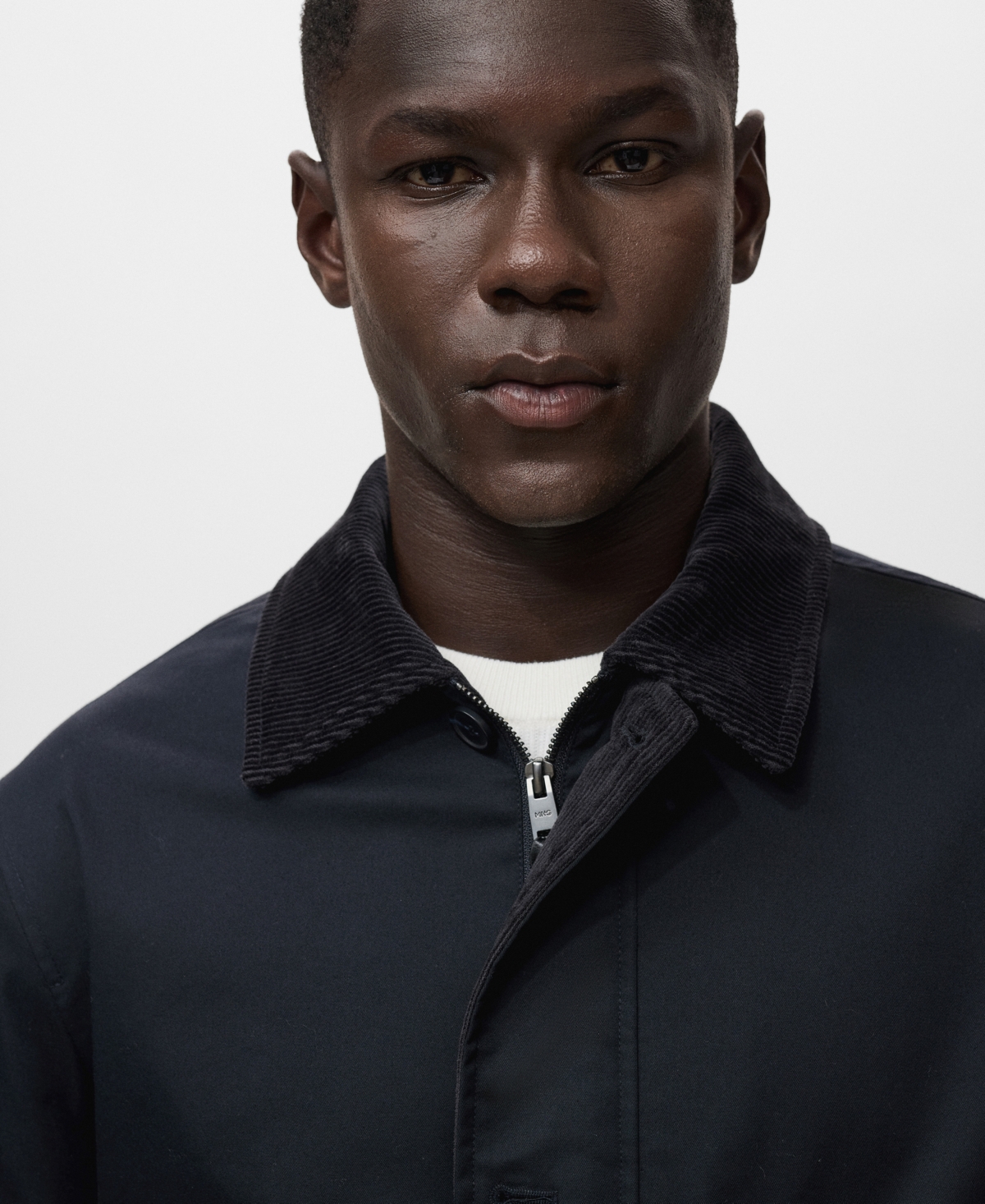 Mango Men's Pockets Water-Repellent Jacket