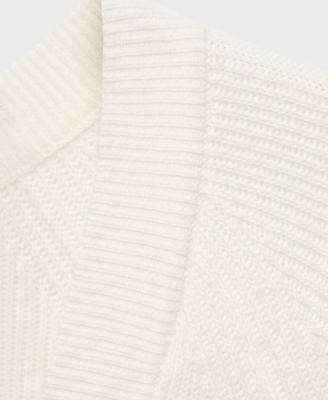 Men's Ribbed Knitted Buttons Cardigan