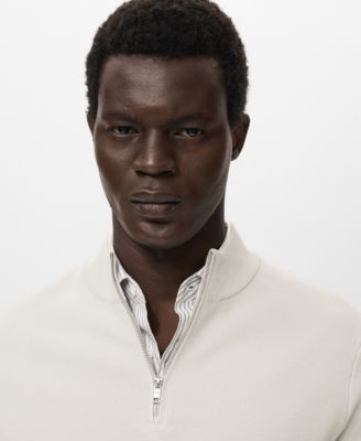 Men's Perkins Neck Knitted Sweater