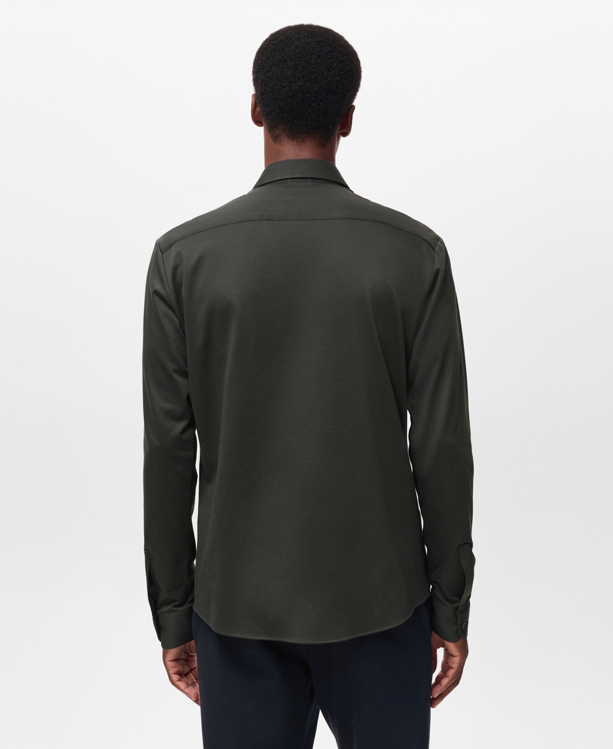 Mango Men's Comfort Stretch Non-Iron Shirt