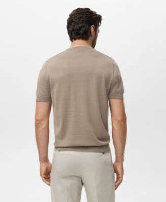 Men's Cotton Fine-Knit T-Shirt