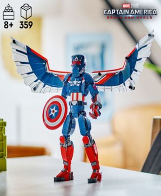 Marvel New Captain America Construction Figure Super Hero Toy 76296, 359 Pieces