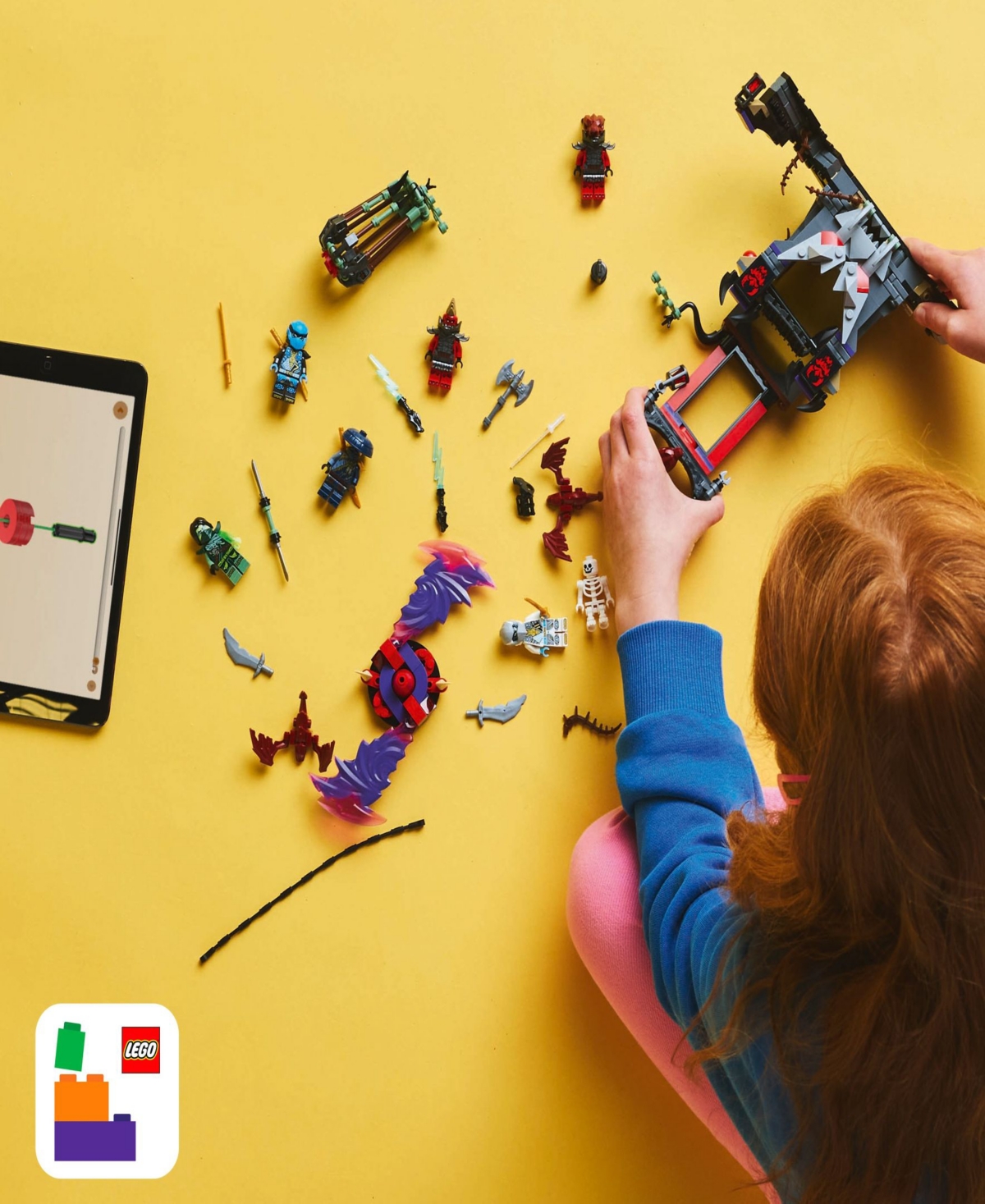 Lego Ninjago Dragonian Storm Village Toy Building Set 71841, 305 Pieces